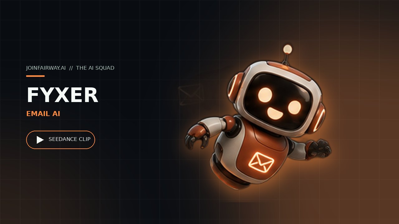 Docking bay — Fyxer's Seedance clip renders in here