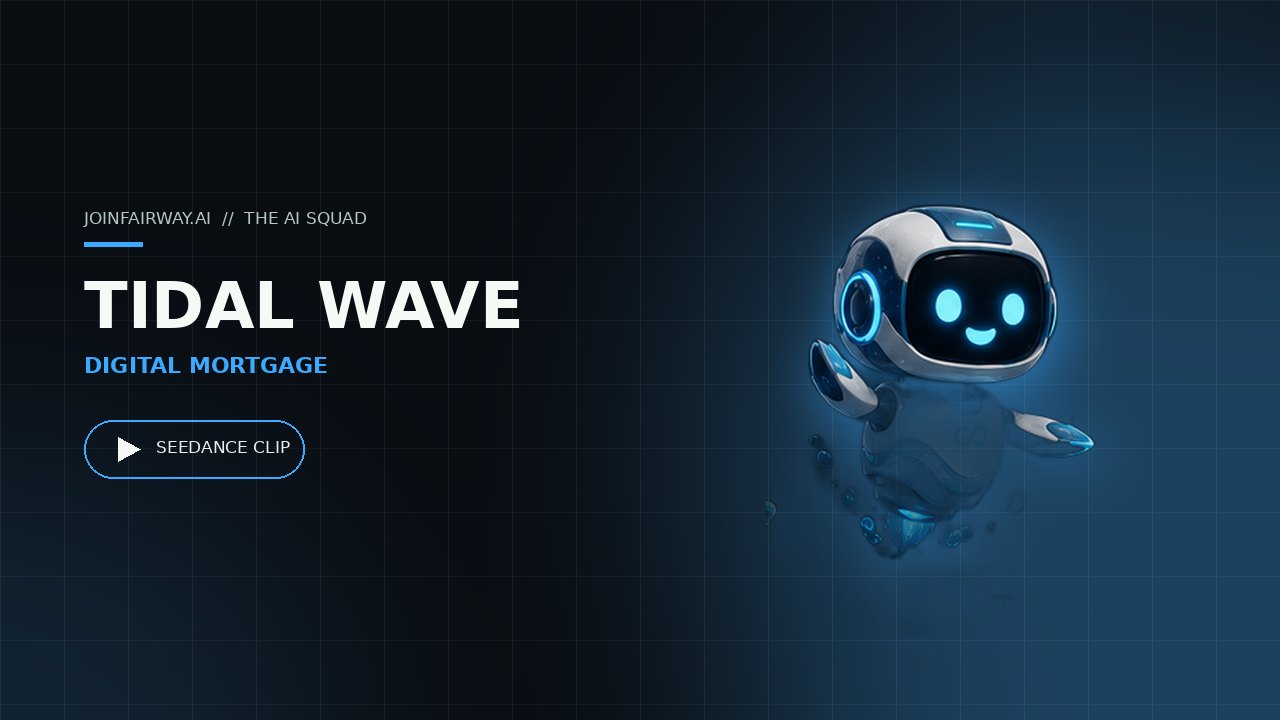 Docking bay — Tidal Wave's Seedance clip renders in here